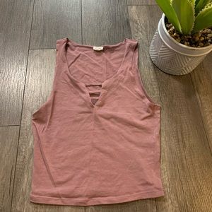 Mauve tank top